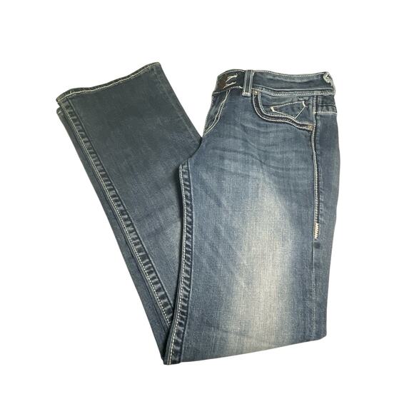 Vigoss The New York Bootcut Jeans Women’s 28x33 Embellished Fits 30x30 - Picture 3 of 12